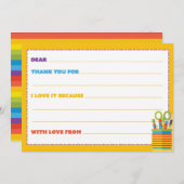 キッズサンキューカード サンキューカード (正面/裏面)