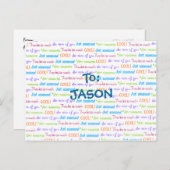 キッズサンキュー ポストカード (正面/裏面)