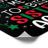 キッズサンタが私を再び姉に昇進Chr ポスター (角)