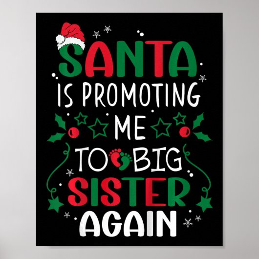 キッズサンタが私を再び姉に昇進Chr ポスター (正面)