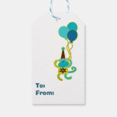 キッズサーカス誕生日 ギフトタグ (裏面)
