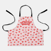 キッズシェフパーソナライズされたエプロン、料理ベーキングBBQ エプロン (正面)