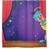 キッズシャイピエロ シャワーカーテン (正面)