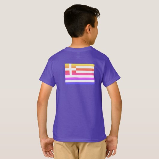 キッズシャツ Tシャツ (裏面フル)