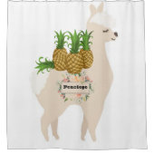 キッズシャワーカーテンラーマフルーツフローラ シャワーカーテン (正面)