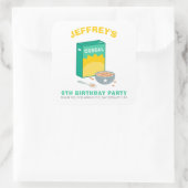 キッズシリアル誕生日パーティー スクエアシール (バッグ)