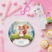 キッズシンプル誕生日 ペーパープレート (パーティー)