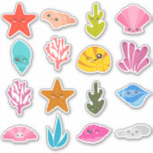 キッズシーシェル シール (正面)