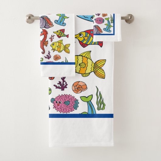 キッズシーライフマンガ バスタオルセット (インサイチュ)