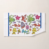 キッズシーライフマンガ バスタオルセット (ハンドタオル)