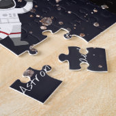 キッズシ太陽のステムMonogram Milky Way Planetsおもしろい ジグソーパズル (側面)