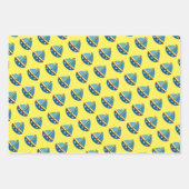 キッズシ航海のアボートスケッチ誕生日パーティー ラッピングペーパーシート (正面2)