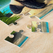 キッズジャイアントパンドラ(PANDAS)ジグソーパズル – 熱帯 ジグソーパズル (側面)