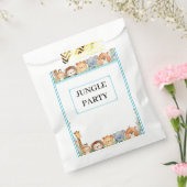 キッズジャングルパーティーパーティーの好意バッグ フェイバーバッグ (封をした状態)