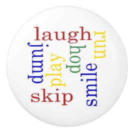 キッズジャ走ンプ遊スプ笑いセラミックノブ セラミックノブ