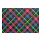 キッズスすごいポーツタータンチェックパーソナライズされた 枕カバー (裏面)