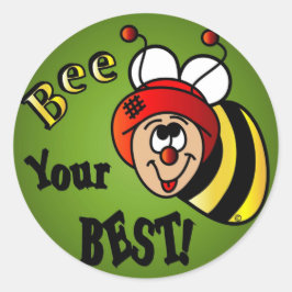 キッズスやる気を起こさせるティッカー ラウンドシール