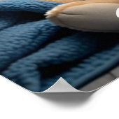 キッズスウィート1フォトカスタム ポスター (角)