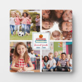 キッズスクールイヤー記念4フォトコラージュ フォトプラーク (正面)