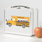 キッズスクールバス弁当箱 メタルランチボックス (インサイチュ)