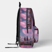 キッズスクールバックパックかわいい&マジカル新学期 プリントバックパック (左)