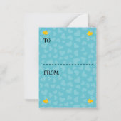 キッズスクールヴァレンティーンズカード ノートカード (裏面)