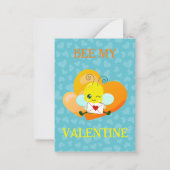 キッズスクールヴァレンティーンズカード ノートカード (正面)