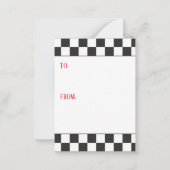 キッズスクールヴァレンティーンズカード ノートカード (裏面)