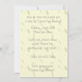 キッズスケッチイースターエッグ狩り 招待状 (裏面)