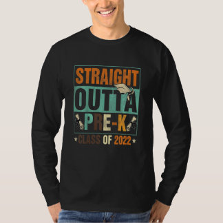 キッズストレートOutta Pre K 2022 Preschool Gradetati Tシャツ