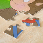 キッズストーリーパズル- 3匹の小さな豚ジグソー ジグソーパズル (側面)