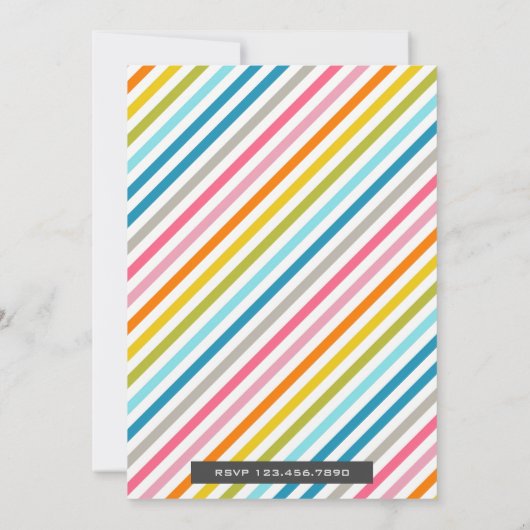 キッズストーリーブック読の誕生日パーティーへの招待 招待状 (裏面)