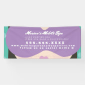 キッズスパビジネスパーティーレンタルモバイルバス 横断幕 (横)