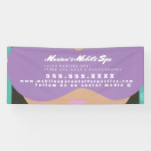 キッズスパビジネスパーティーレンタルモバイルバス 横断幕 (横)