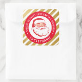 キッズスパーソナライズされたクリスマススペシャル配信スクア スクエアシール (バッグ)