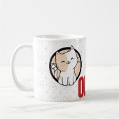 キッズスパーソナライズされたパーヒーローマグ – 名前をカスタムするギフト コーヒーマグカップ (左)