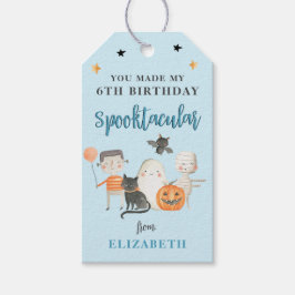 キッズスプクトカキュラーハロウィーン誕生日パーティー好意G ギフトタグ