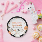 キッズスプクトカキュラーハロウィーン誕生日パーティー紙P ペーパープレート (パーティー)