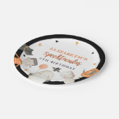 キッズスプクトカキュラーハロウィーン誕生日パーティー紙P ペーパープレート (アングル)