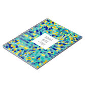 キッズスプラッカラフルシュアートキュート新学期 ノートブック (左側)