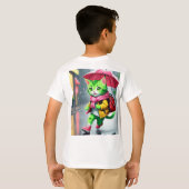 キッズスポーツジャージー(AOP) Tシャツ (裏面フル)