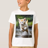 キッズスポーツジャージー(AOP) Tシャツ (正面)