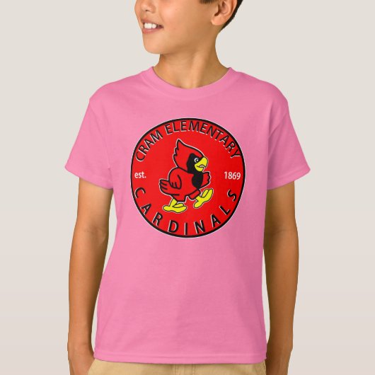 キッズスリーストライプのブシャツ Tシャツ (正面)