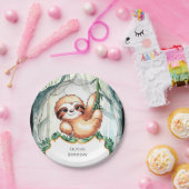 キッズスロお洒落ス誕生日 ペーパープレート (パーティー)