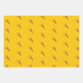 キッズスーパーヒーローパーティー漫画ムービー ラッピングペーパーシート (正面2)