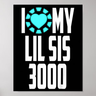 キッズスーパーヒーロームービー引用文私は私のLil Sis 3000 ポスター