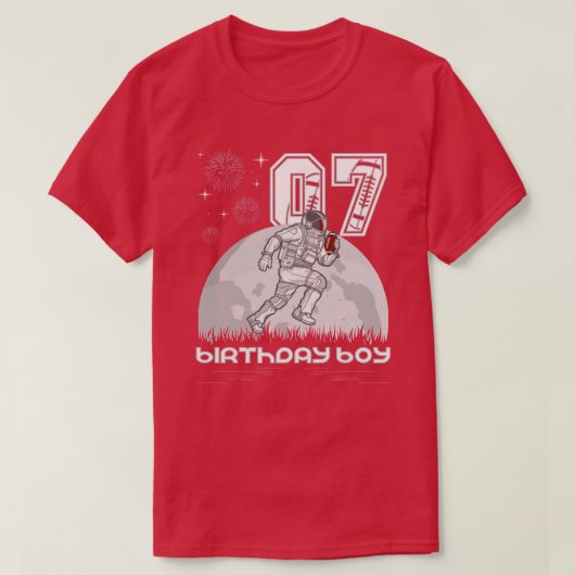 キッズス誕生日レトロ野球歳ボーイギル Tシャツ (デザイン正面)