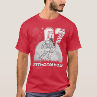 キッズス誕生日レトロ野球歳ボーイギル Tシャツ