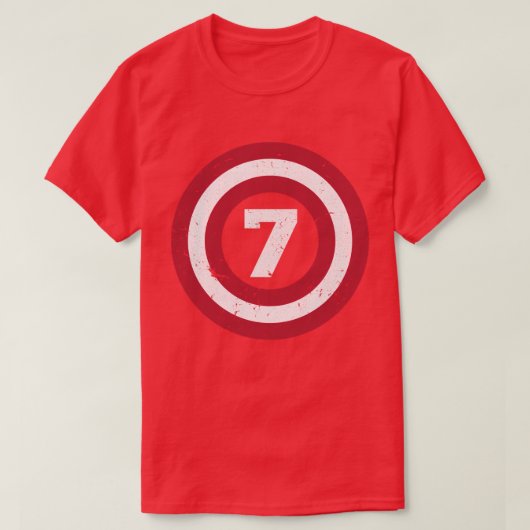 キッズセブン誕生日ボーイシャツイヤー古い誕生日 Tシャツ (デザイン正面)