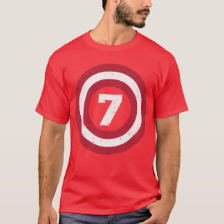 キッズセブン誕生日ボーイシャツイヤー古い誕生日 Tシャツ